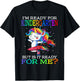 I'm Ready For Kindergarten Unicorn T-Shirt - T-Shirt | Black