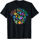 Colorful Rock Collector Earth Scientist Gift Funny Geology Small T-Shirt - T-Shirt | Black