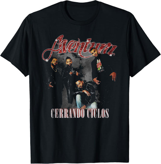 Aventura – Cerrando Ciclos Photo T-Shirt - T-Shirt | Black