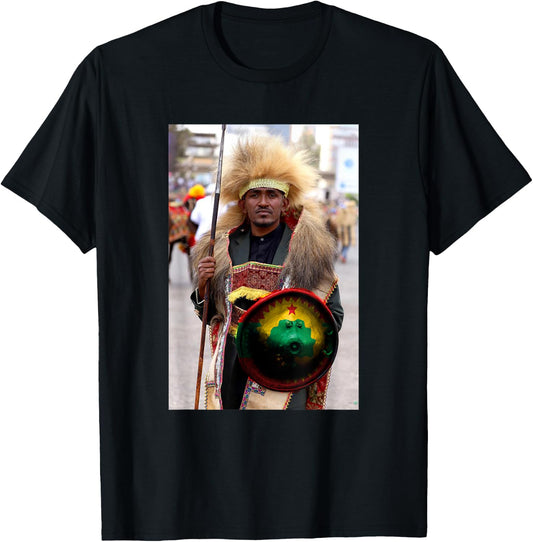Oromo hero flag Ethiopian Oromo proud gift T-Shirt - T-Shirt | Black