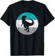 Allosaurus Retro Dinosaur Gift or Boys T-Shirt - T-Shirt | Black