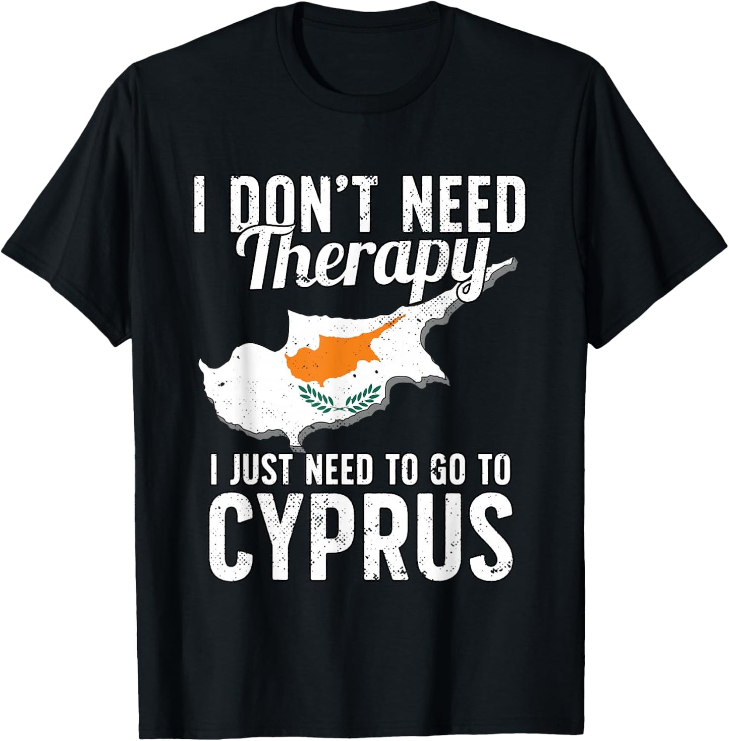 Cyprus Flag I Cyprus Flag I Vacation Cyprus T-Shirt - T-Shirt | Black