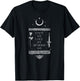 Occult Gothic Grunge Love Me Like My Demons Do Witch Moon T-Shirt - T-Shirt | Black
