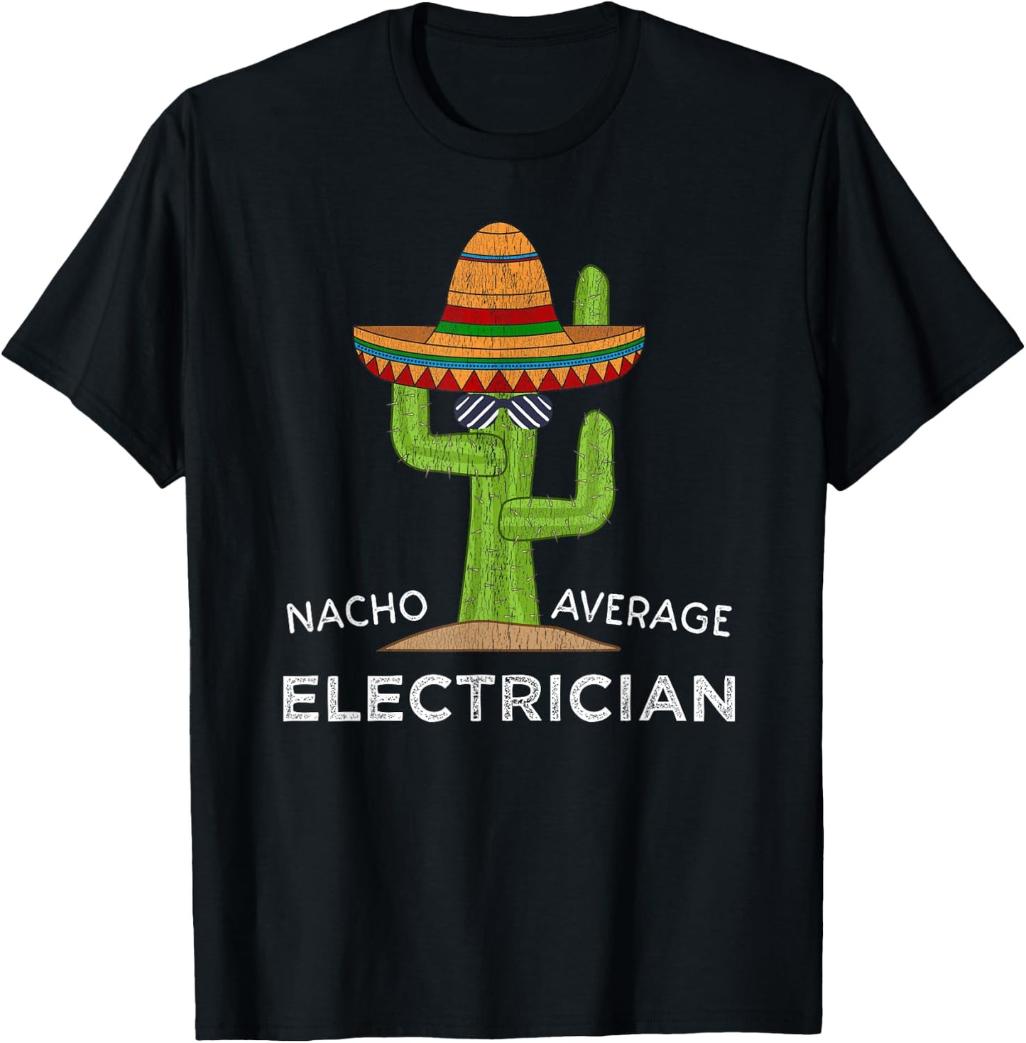 Fun Electrical Worker Joke Humor | Funny Electrician T-Shirt - T-Shirt | Black