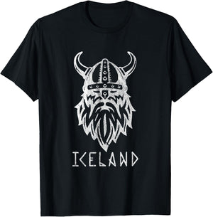 Vintage Viking of Iceland T-Shirt - T-Shirt | Black