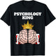 Psychology King | Psychology Design | Psychologist T-Shirt - T-Shirt | Black