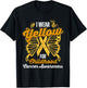 I Wear Yellow For Childhood Cancer Awareness Support T-Shirt - T-Shirt | Black