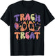 Retro Nurse Respiratory Therapist Halloween Trach or Treat T-Shirt - T-Shirt | Black