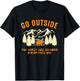 Outdoor Activities Hikers Nature Hiking Lovers Camping T-Shirt - T-Shirt | Black