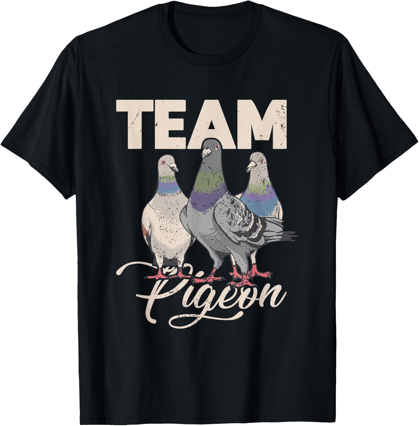 Team Pigeon T-Shirt - T-Shirt | Black