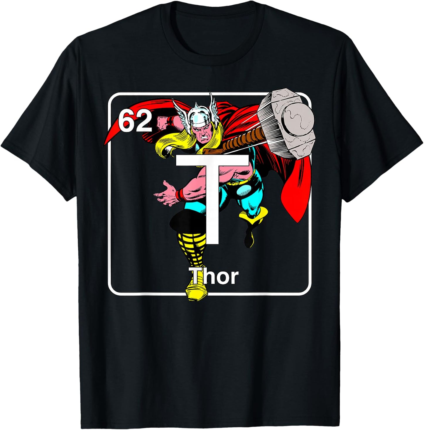 Marvel Avengers Thor Element T-Shirt - T-Shirt | Black