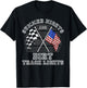 Funny Dirt Racing Gift Women Cool Dirt Track Racing T-Shirt - T-Shirt | Black