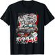 JDM Japanese Street Racing Gift Street Race Distressed T-Shirt - T-Shirt | Black