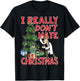 Disney Phineas and Ferb Doof Christmas Quote T-Shirt - T-Shirt | Black