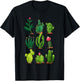 Plant Enthusiast Planting Gardener Gifts Cactus Plants , -Adults, Black, Short Sleeve, , Small T-Shirt - T-Shirt | Black