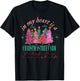 in My Heart is A Christmas Xmas Tree Farm Vintage Clothing T-Shirt - T-Shirt | Black