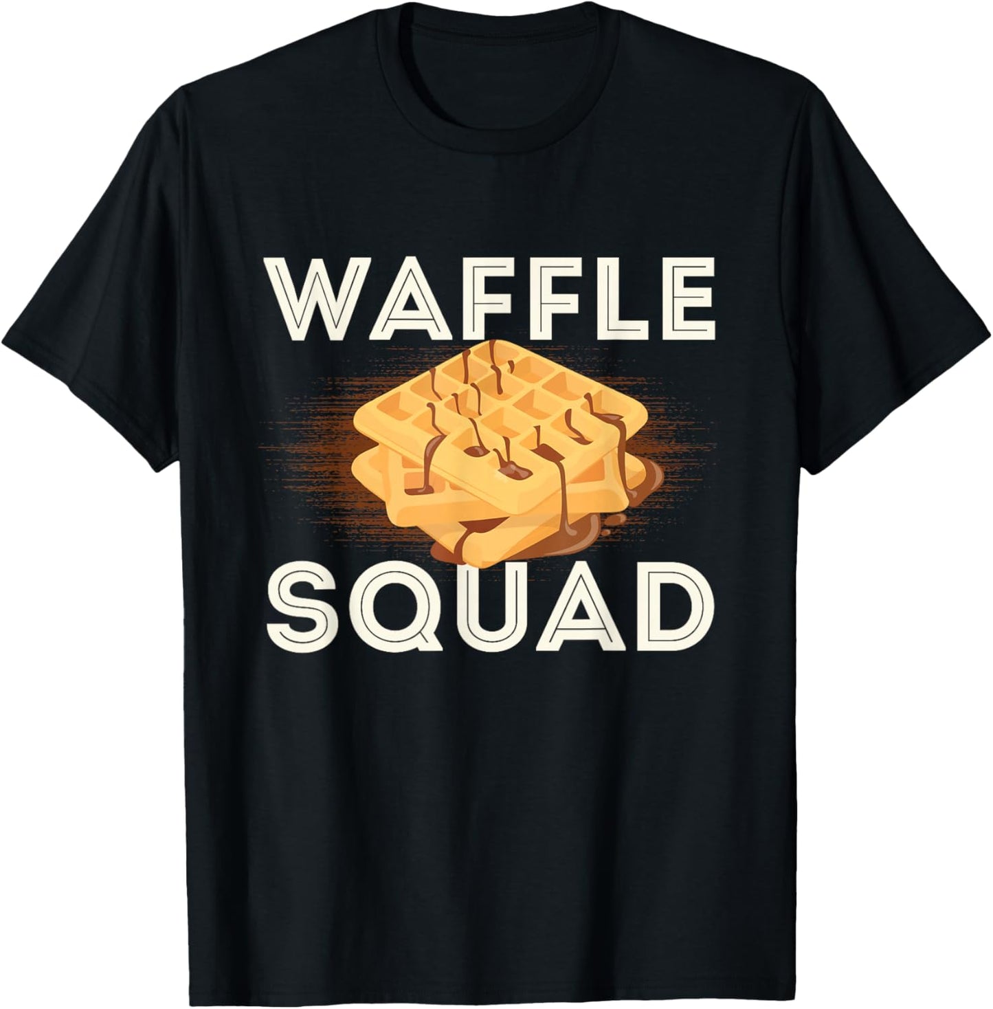 Waffle Squad - Waffle Lover Breakfast T-Shirt - T-Shirt | Black