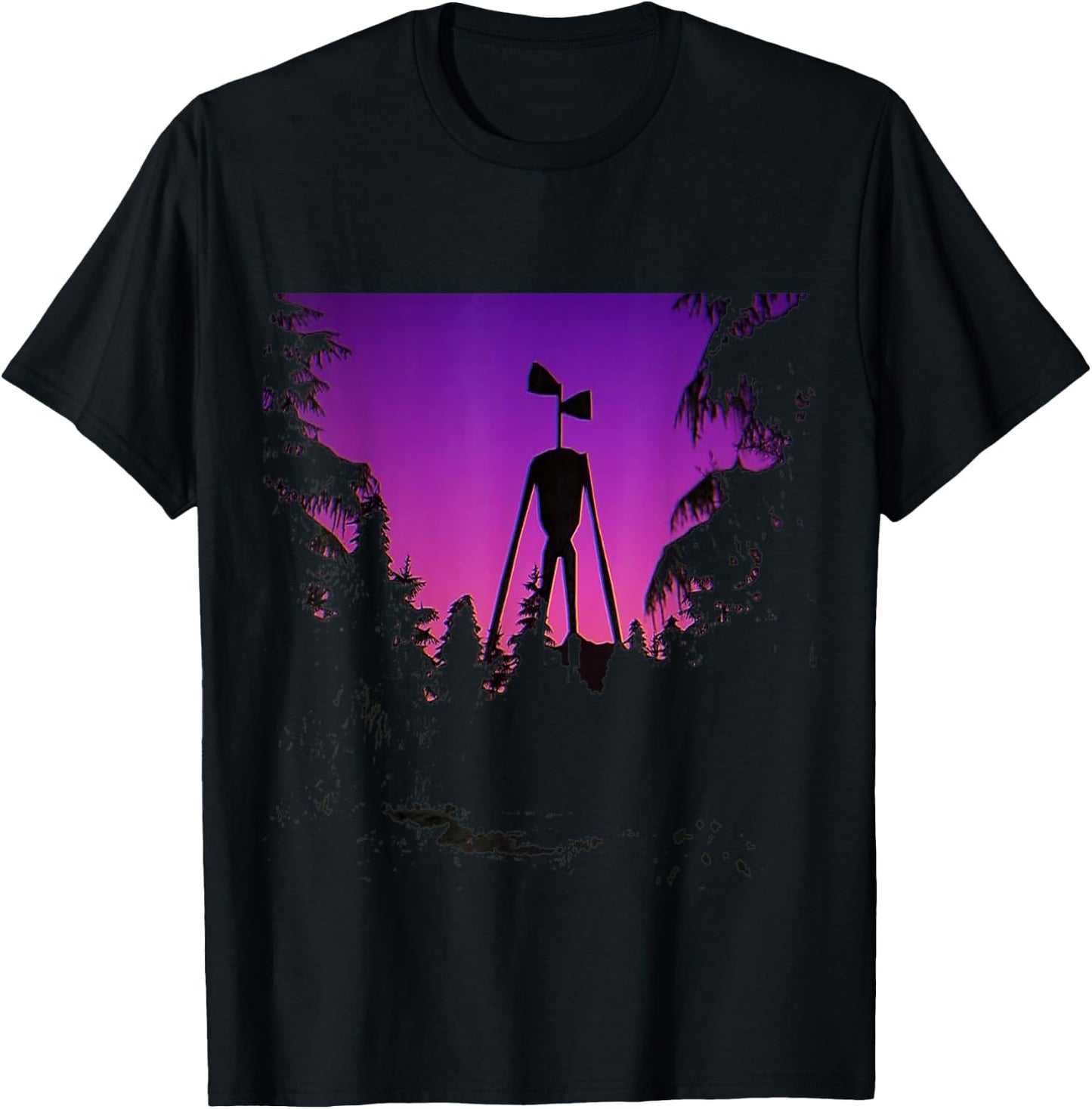 Siren Head T-Shirt - T-Shirt | Black