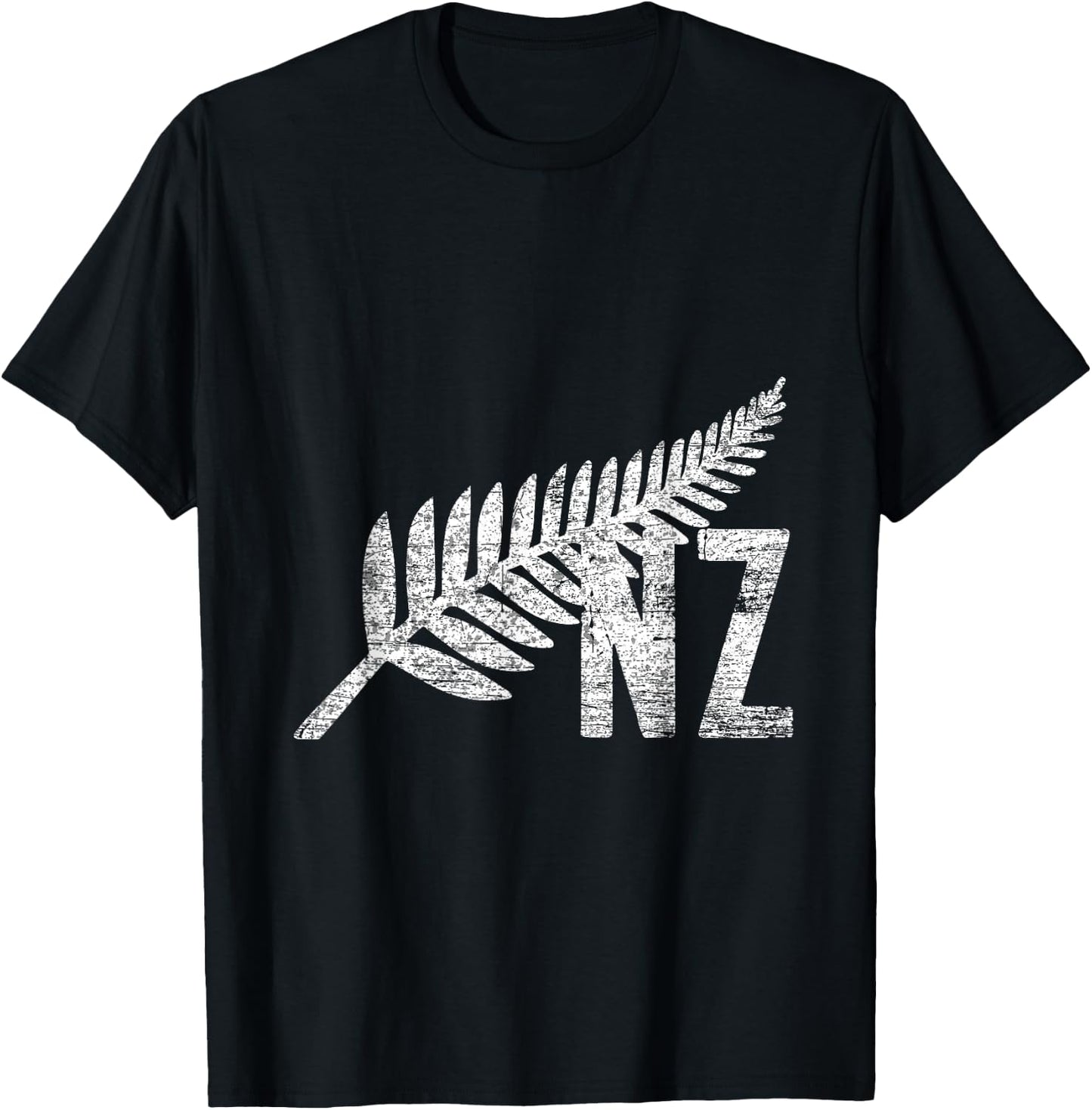 Vintage New Zealand T-Shirt - T-Shirt | Black