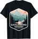 Gatlinburg Tennessee Great Smoky Mountains Hiking Souvenir T-Shirt - T-Shirt | Black