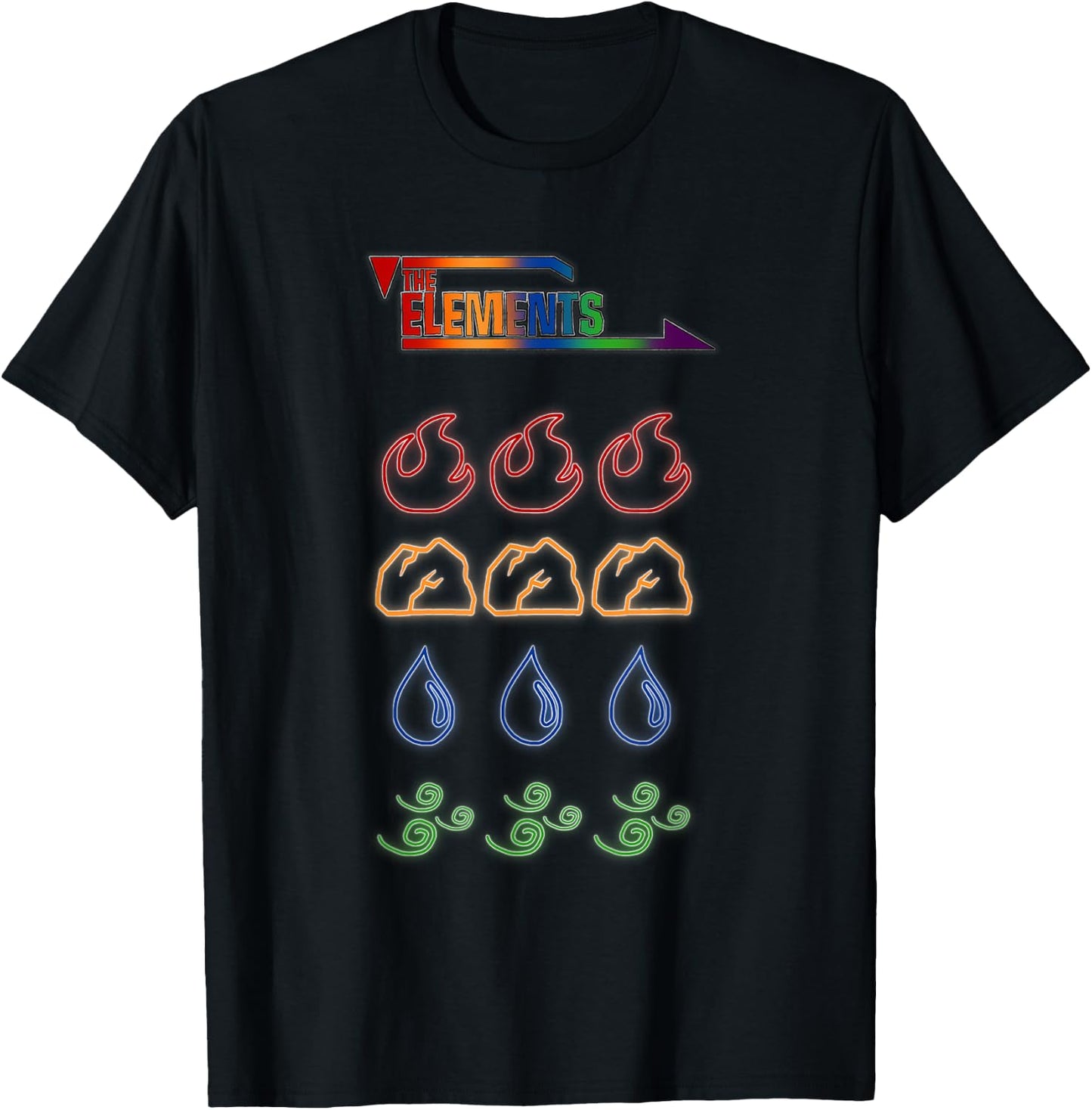 The Elements Graphic T T-Shirt - T-Shirt | Black