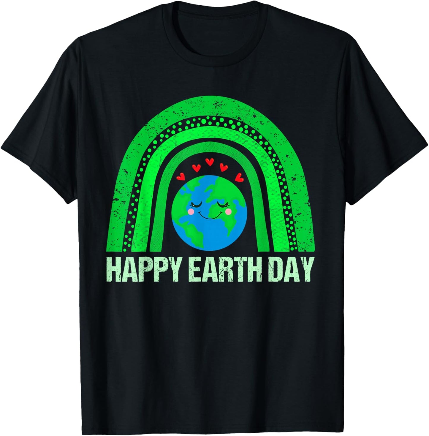 Happy Earth Day 2023 Shirts Cute Earth Lover Kids Toddler T-Shirt - T-Shirt | Black