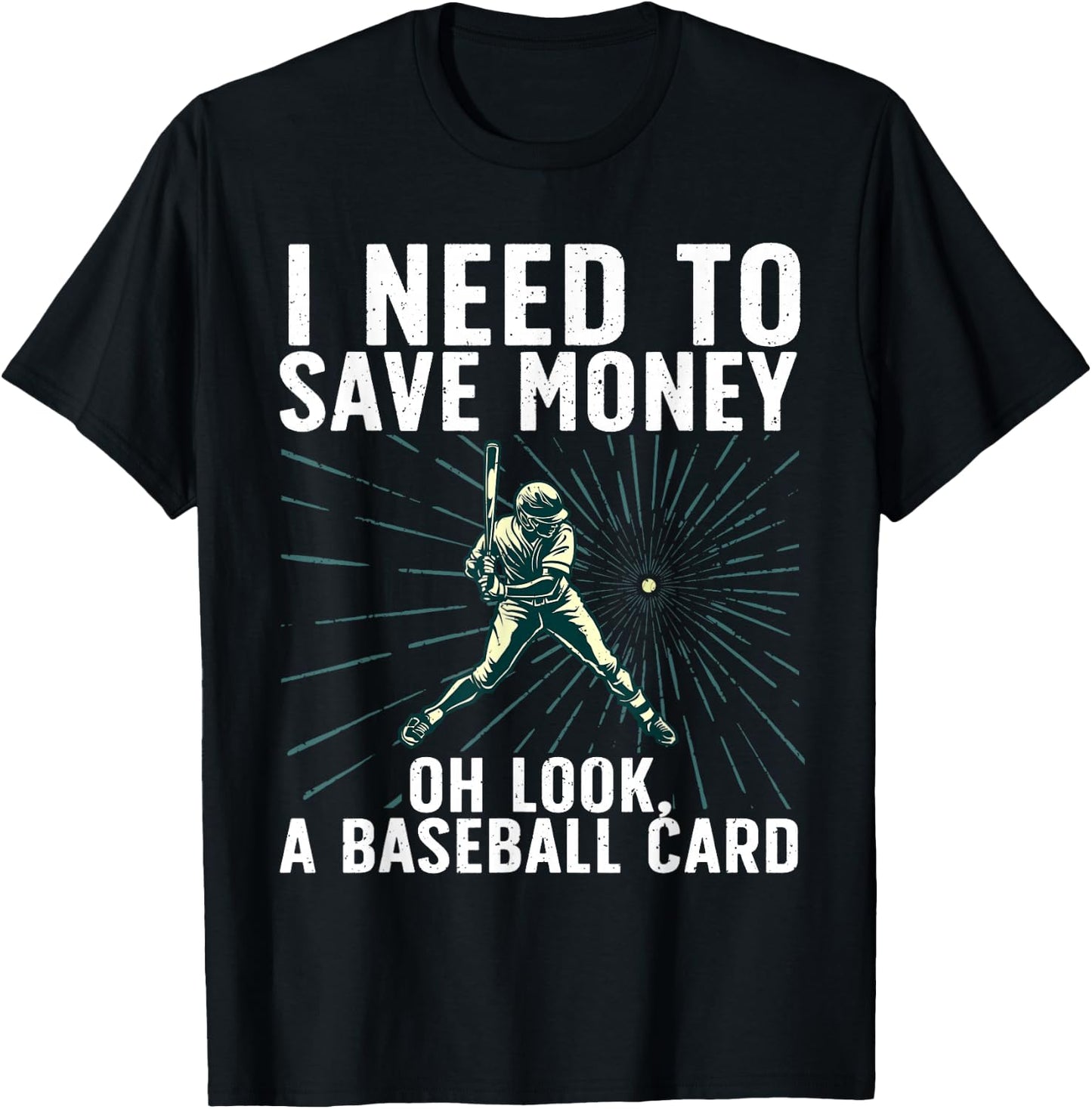Cool Baseball Card Women Baseball Card Collecting T-Shirt - T-Shirt | Black