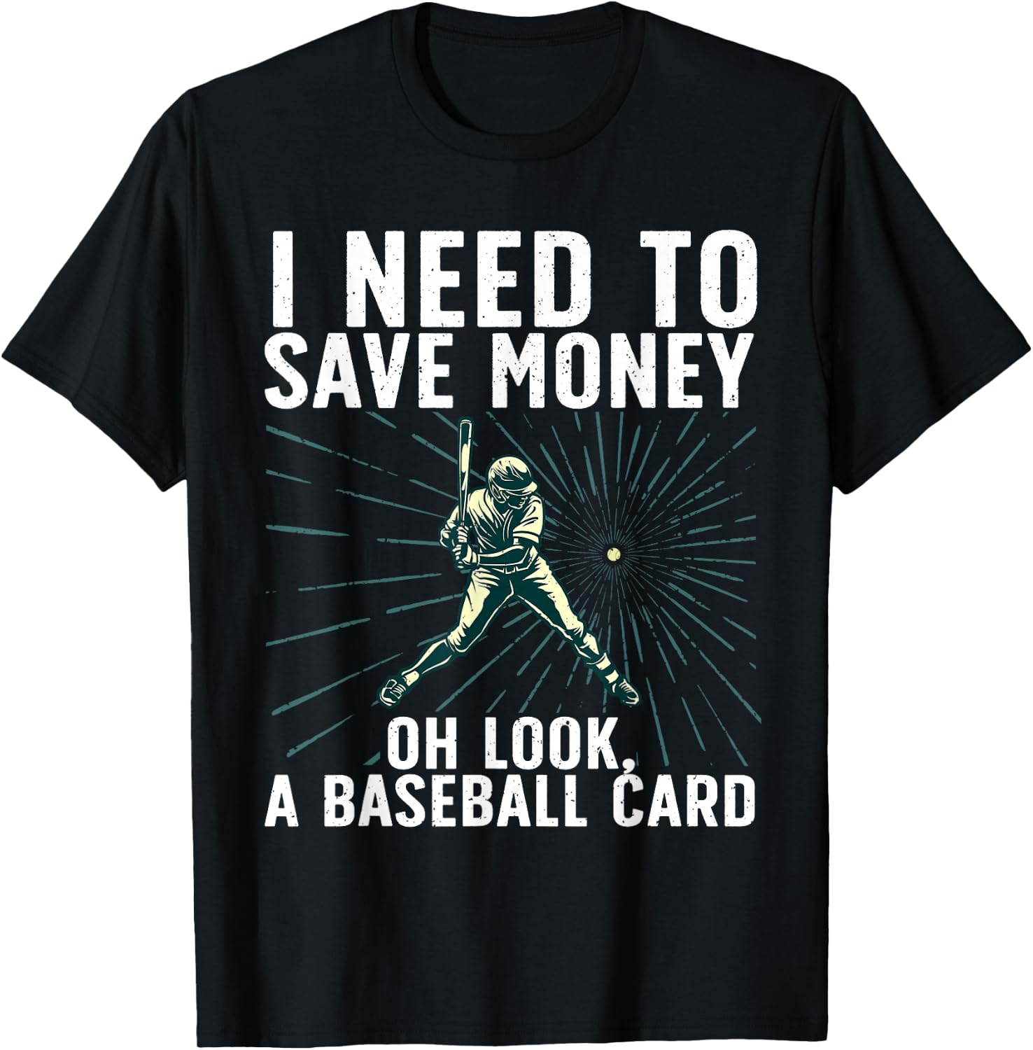 Cool Baseball Card Women Baseball Card Collecting T-Shirt - T-Shirt | Black