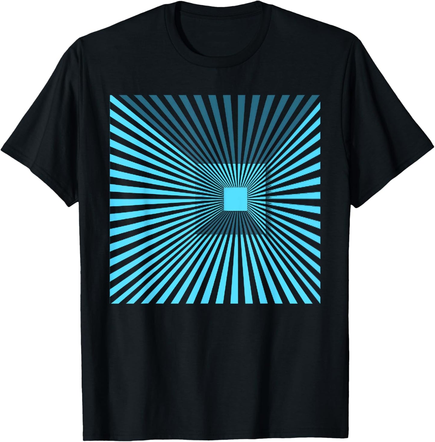 Graphic optical illusion T-Shirt - T-Shirt | Black