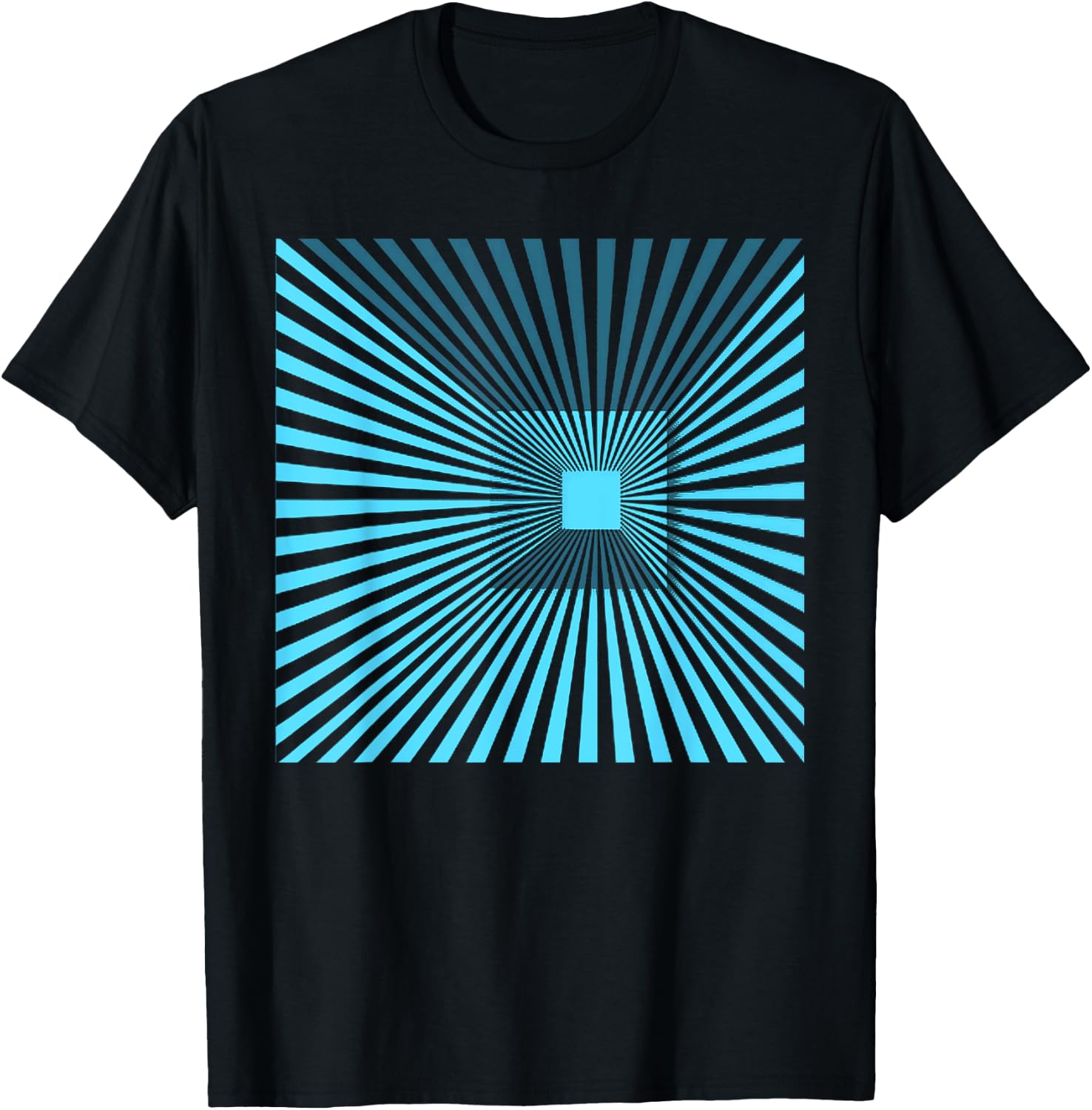 Graphic optical illusion T-Shirt - T-Shirt | Black