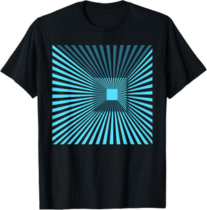 Graphic optical illusion T-Shirt - T-Shirt | Black