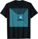 Graphic optical illusion T-Shirt - T-Shirt | Black