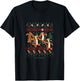 Disney Christmas Winnie The Pooh Tigger Ugly Sweater T-Shirt - T-Shirt | Black