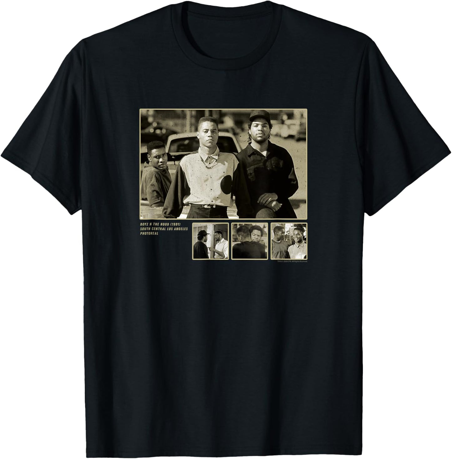 Boyz n The Hood Art Gallery T-Shirt - T-Shirt | Black