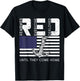 Remember Everyone Deployed Red Friday Soldier Military T-Shirt - T-Shirt | Black