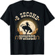 Bucking Bronco, 8 Seconds Wonder, Rodeo Cowboy Bronc Rider T-Shirt - T-Shirt | Black