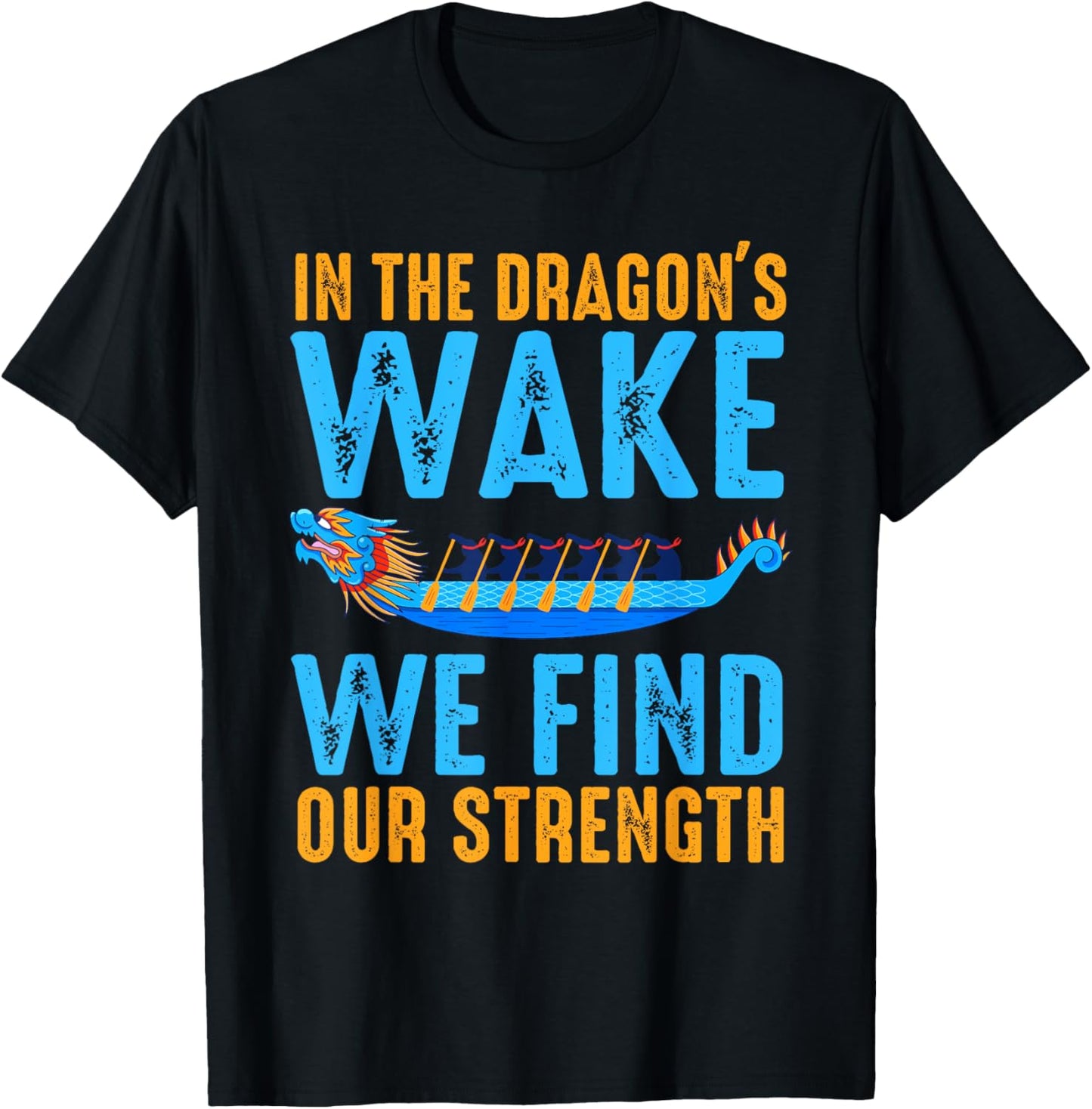 Dragon Boat Race T-Shirt - T-Shirt | Black