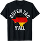 Guten Tag Y'all Funny Texas Germany Oktoberfest German Gift T-Shirt - T-Shirt | Black
