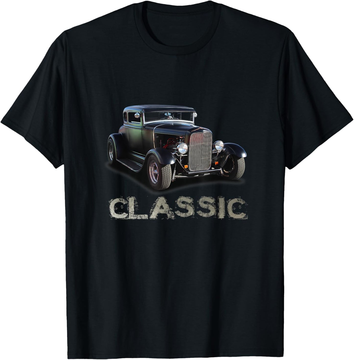 1932 American Classic Hot Rod T-Shirt - T-Shirt | Black