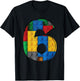 6 Years Old Blocks Building 6th Birthday Kid Master Builder T-Shirt - T-Shirt | Black