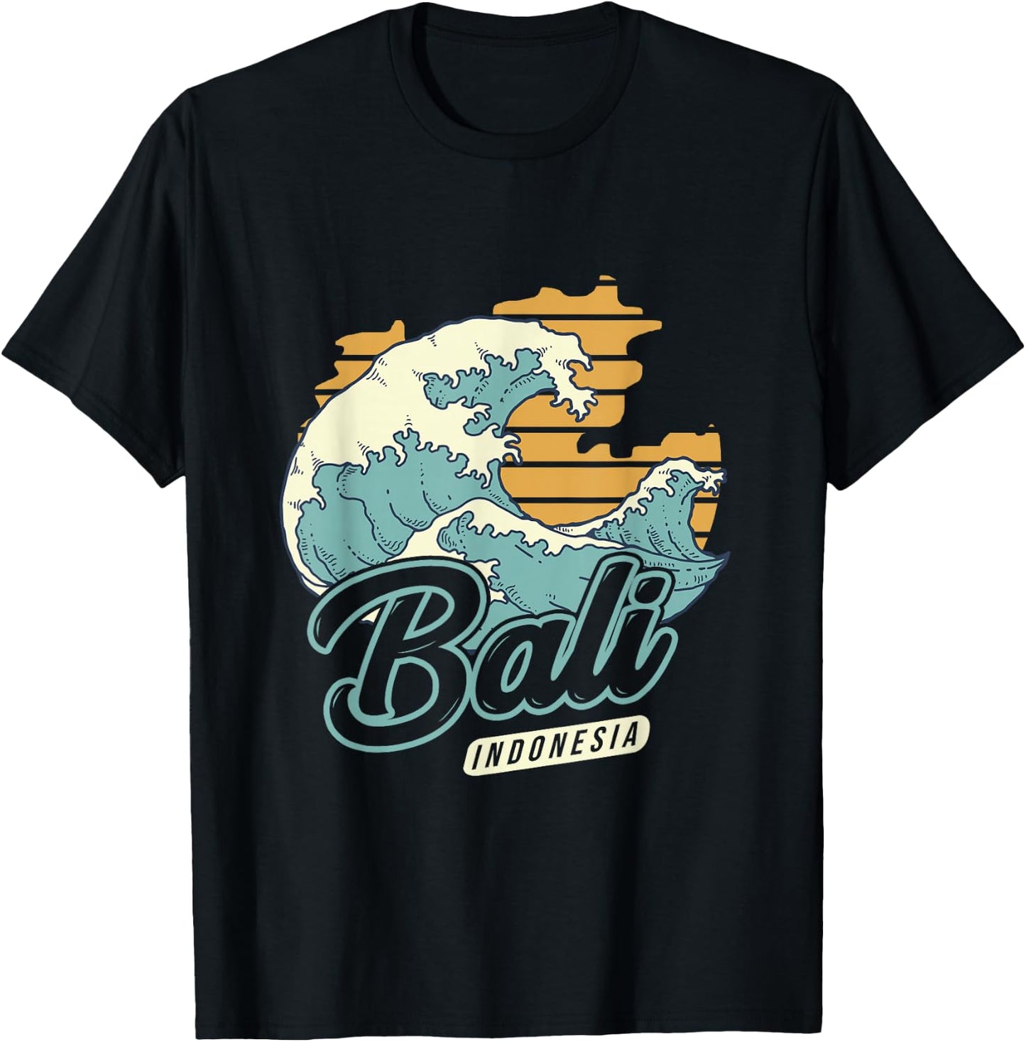 Bali Indonesia T-Shirt - T-Shirt | Black