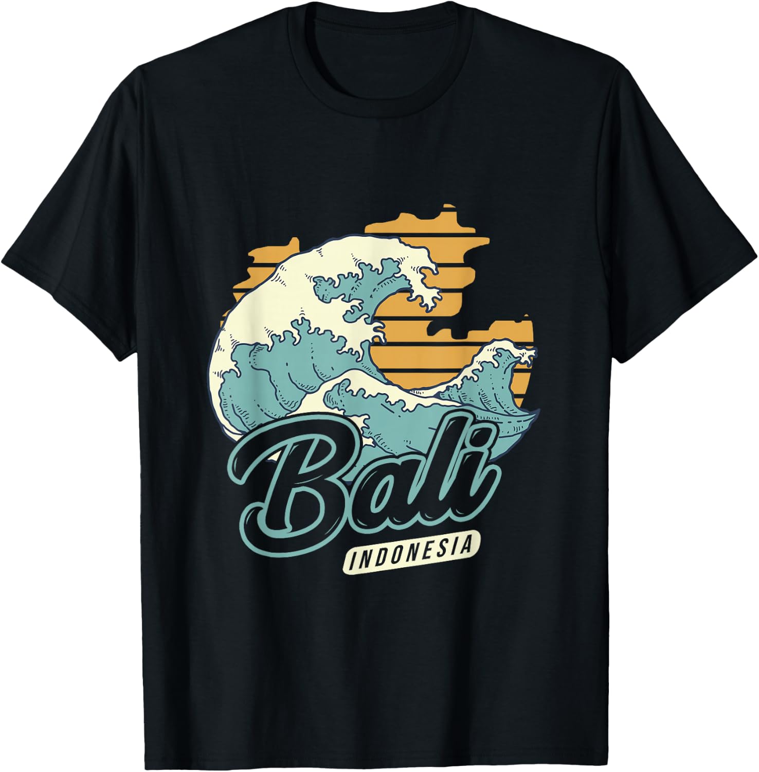 Bali Indonesia T-Shirt - T-Shirt | Black