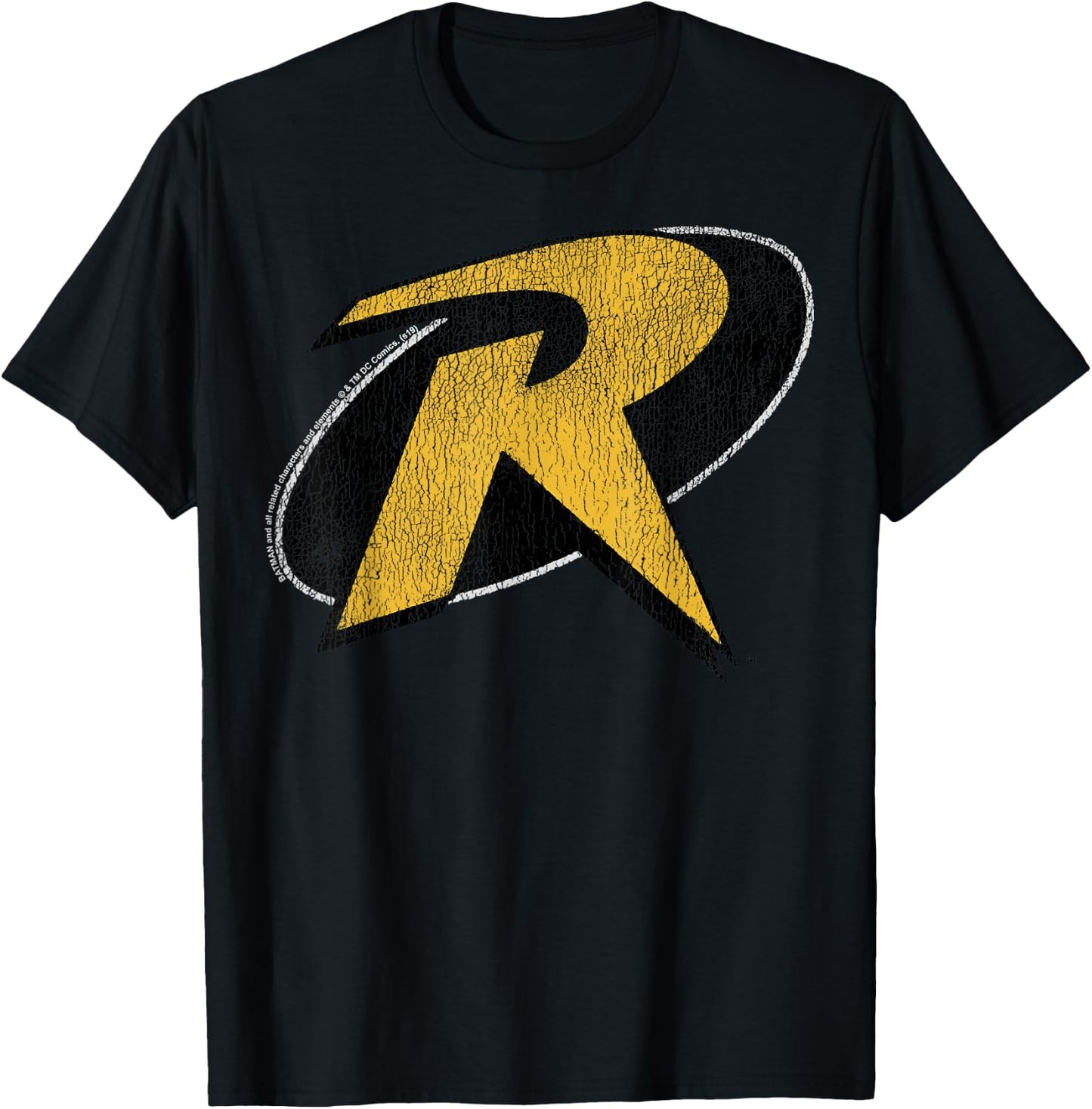 DC Comics Batman Red Robin Logo Small T-Shirt - T-Shirt | Black