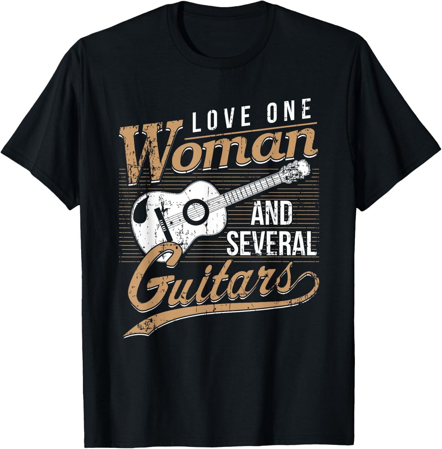 Funny Guitar Lovers Guitarist Musician Band Playing Gifts Small T-Shirt - T-Shirt | Black