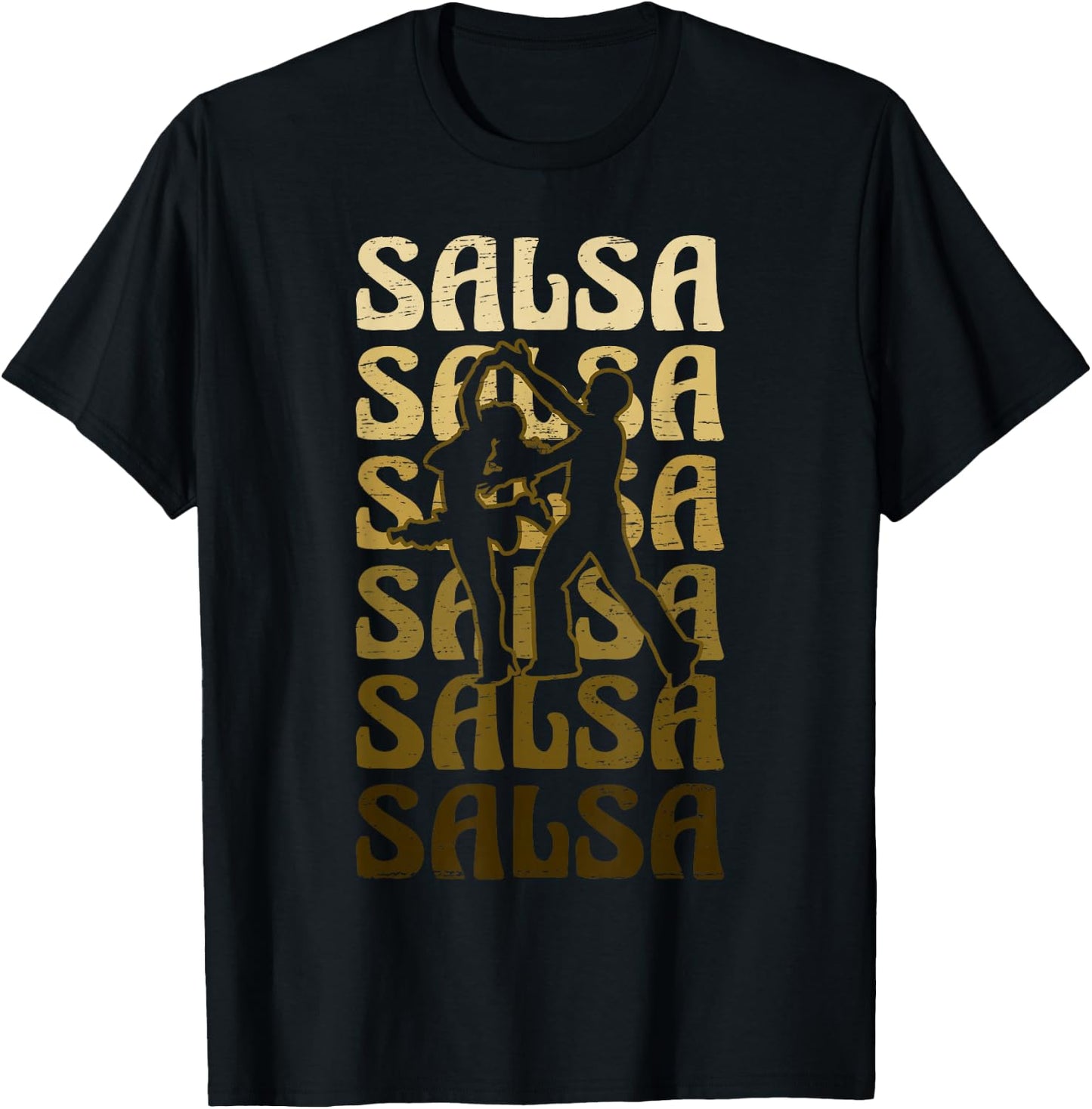 Salsa Dance for a Latin Music Dance Salsa T-Shirt - T-Shirt | Black