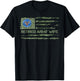 Vintage USA American Camo Flag Retired US Army Veteran Wife T-Shirt - T-Shirt | Black
