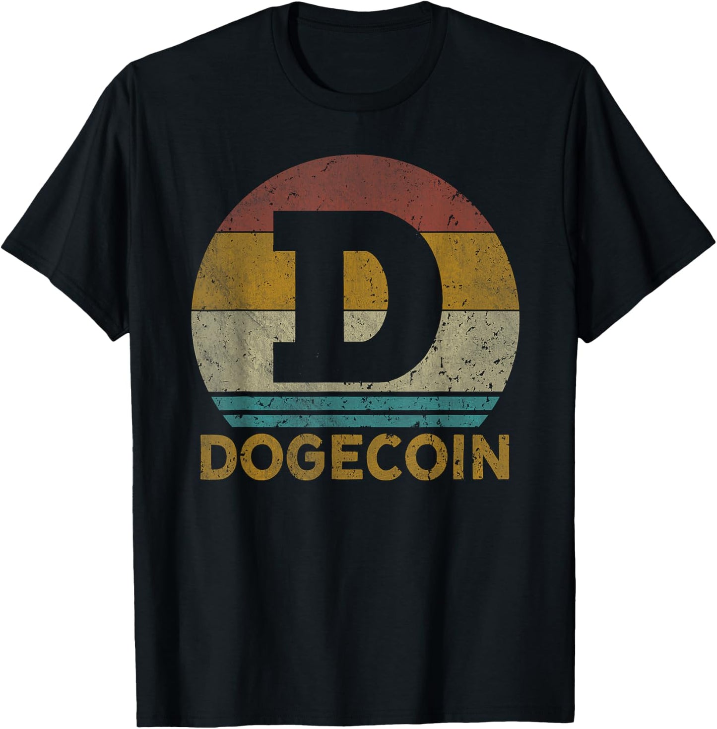 Vintage Dogecoin Miner DogeCoin T-Shirt - T-Shirt | Black