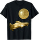 Golden Soccer Ball, Golden Boot Style Soccer Player Soccer , Small, Black T-Shirt - T-Shirt | Black