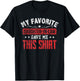 Father in Law From Daughter in Law Funny Favorite T-Shirt - T-Shirt | Black