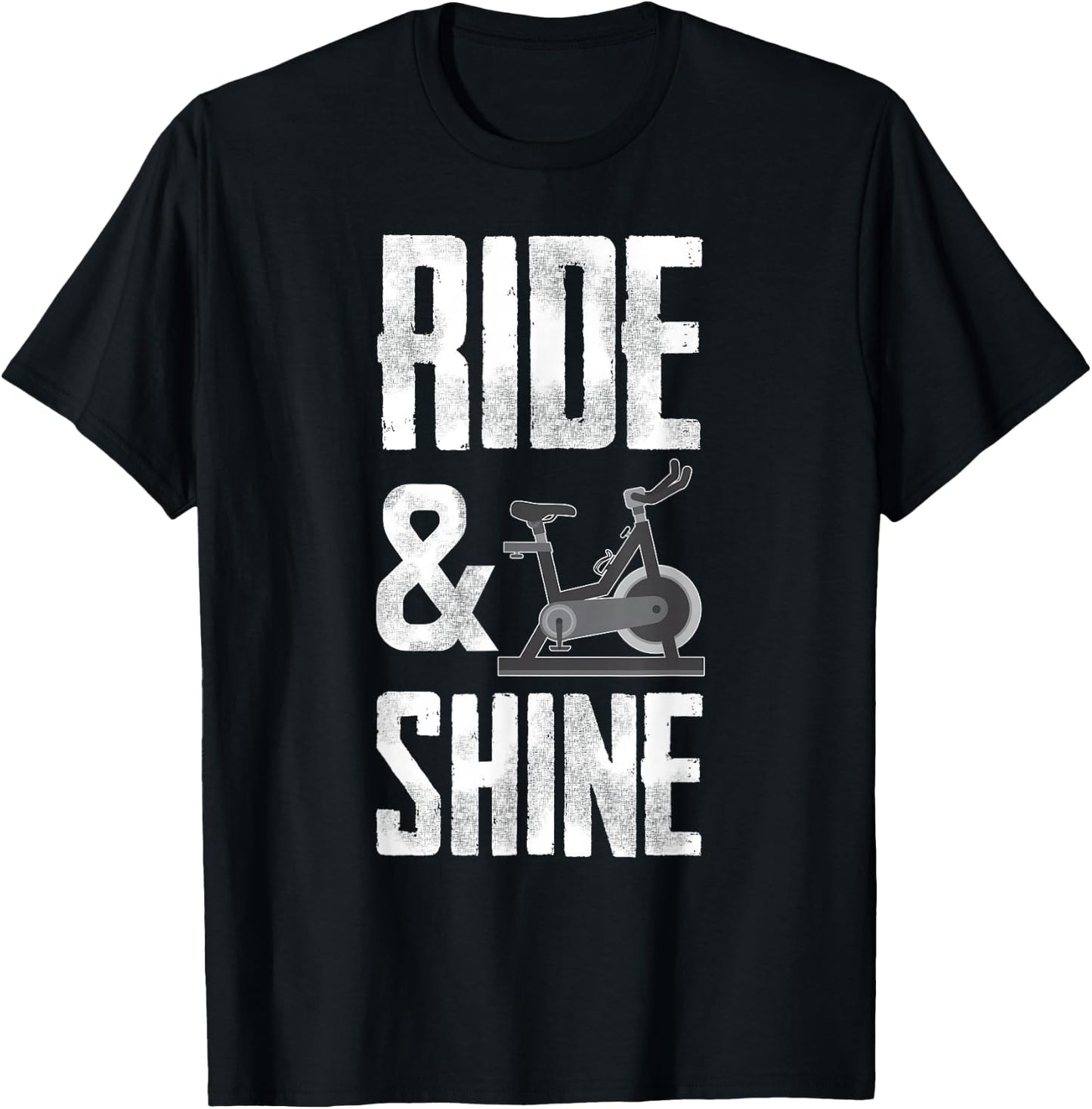 Spin Class Spinning Sport Gift T-Shirt - T-Shirt | Black